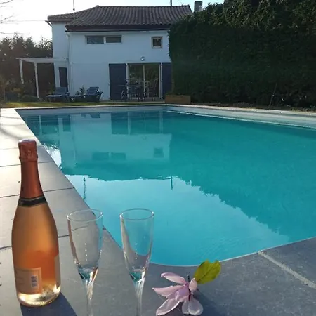 Bed & Breakfast Mas Des Vignes Piscine Chauffee Le Champ-Saint-Pere