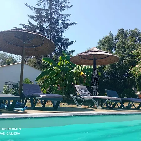 Nocleg ze śniadaniem Des Vignes D Hotes Et En Vendee Piscine Chauffee Le Champ-Saint-Pere