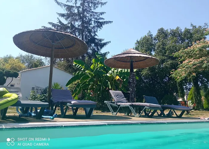 Bed & Breakfast Mas Des Vignes Piscine Chauffee Le Champ-Saint-Pere